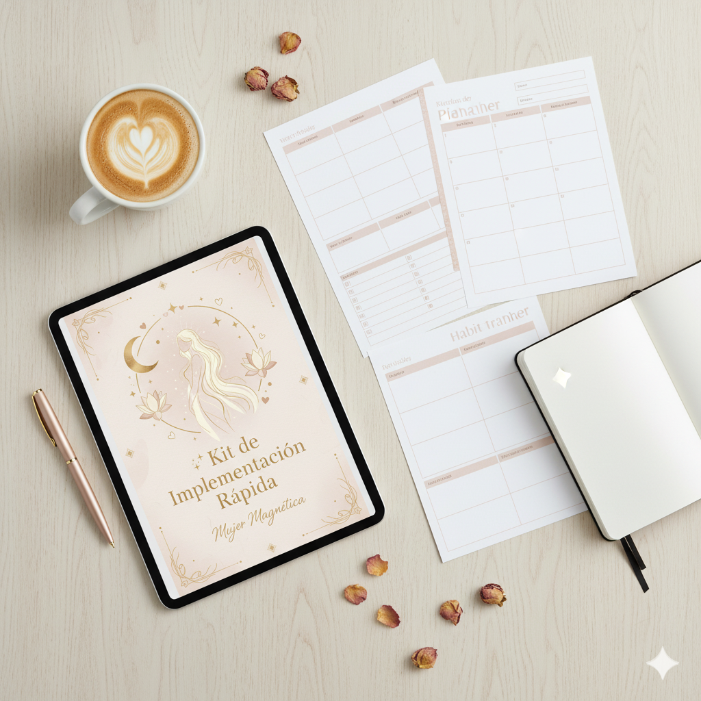 ✨ Kit de Implementación Rápida Mujer Magnética